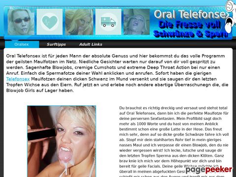 Abartiger Oral Telefonsex
